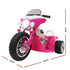 Kids Ride On Police Motorbike 6V Harley Style Electric Bike Pink