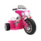 Kids Ride On Police Motorbike 6V Harley Style Electric Bike Pink