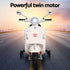 Kids Electric Ride On Car Motorcycle Motorbike  Licensed GTS White