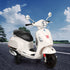 Kids Ride On Car Motorcycle Motorbike  Licensed Scooter Electric Toys White