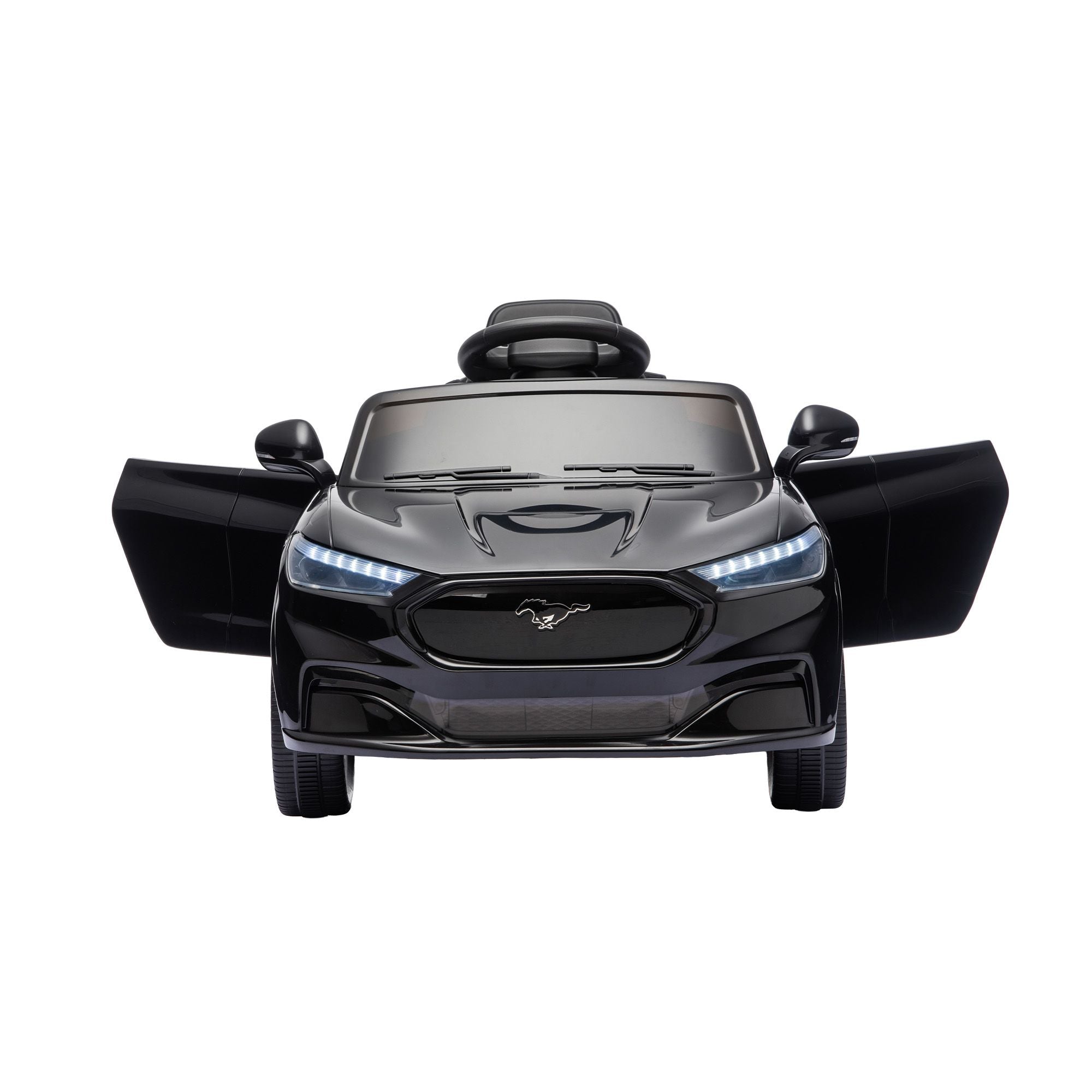 Kids Ride On Car 12V Licensed  Electric Toy with Remote Control Horn Music 97x61cm Black