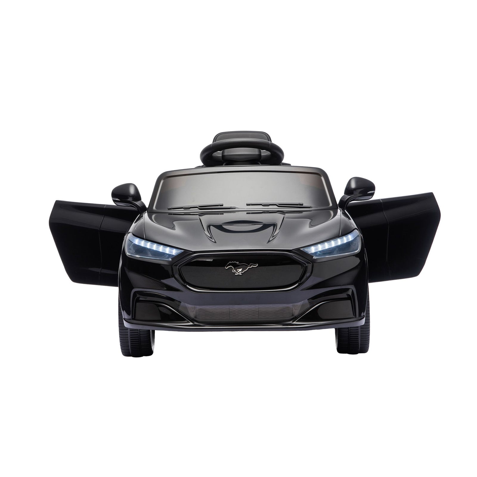 Kids Ride On Car 12V Licensed  Electric Toy with Remote Control Horn Music 97x61cm Black