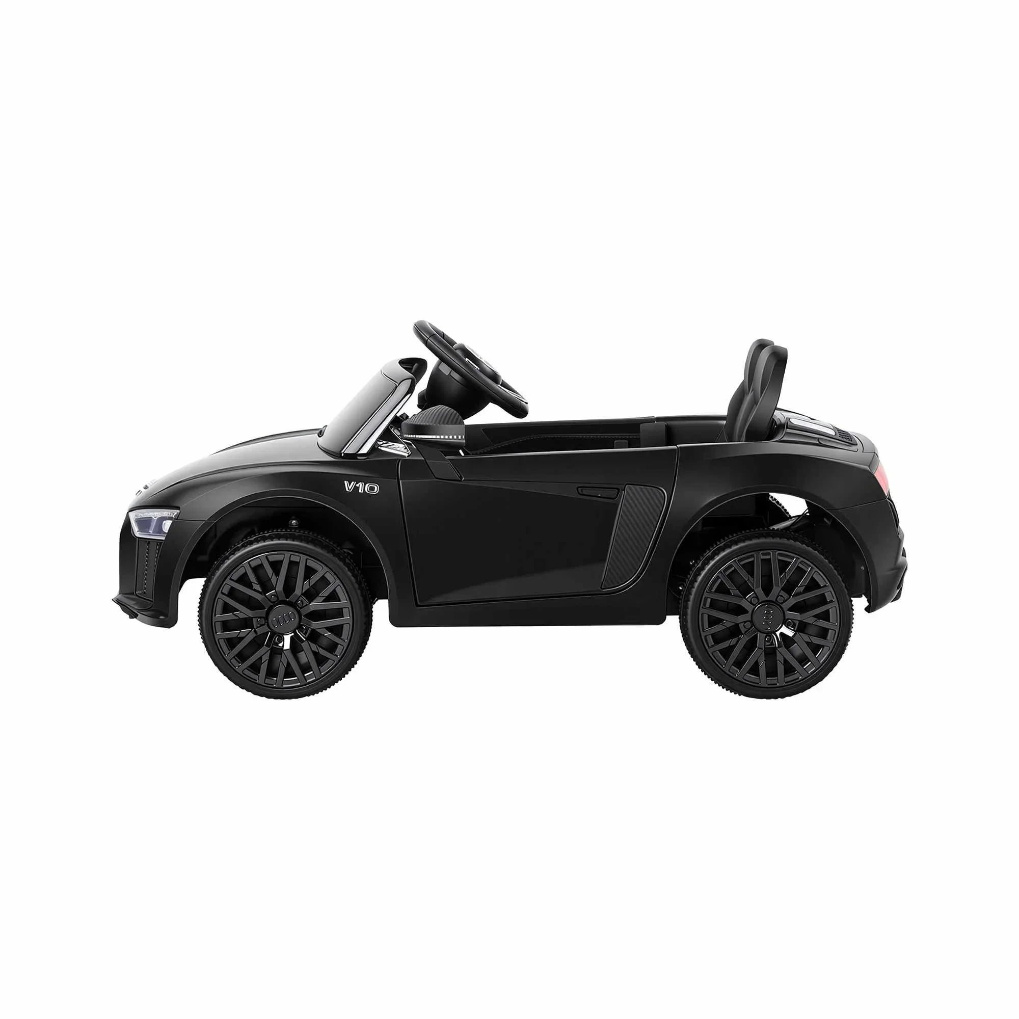 Kids Electric Ride On Car Audi R8 Licensed 12V Sports Car Black