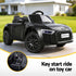 Kids Electric Ride On Car Audi R8 Licensed 12V Sports Car Black