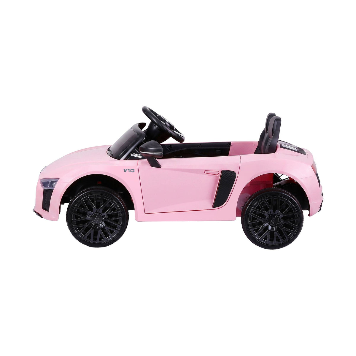 Ride On Car Licensed  R8 12V Electric Car for Kids Battery Pink