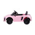 Ride On Car Licensed  R8 12V Electric Car for Kids Battery Pink