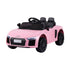 Ride On Car Licensed  R8 12V Electric Car for Kids Battery Pink
