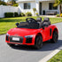 Ride On Car Licensed  R8 12V Electric Car for Kids Battery Red