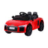 Ride On Car Licensed  R8 12V Electric Car for Kids Battery Red