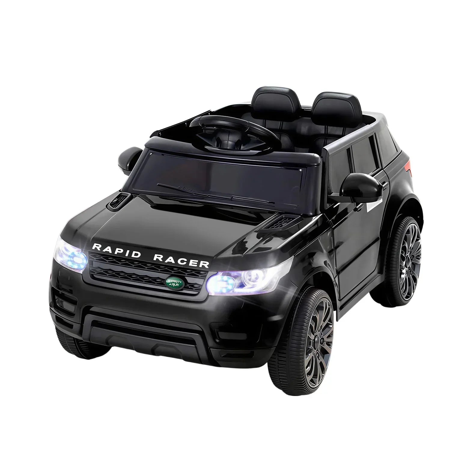 Kids Ride On Car – Range Rover Inspired, 50W Twin Motor, Remote, Black