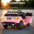 Kids Electric Ride On SUV 12V Range Rover Style Car Remote Pink