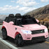 Kids Electric Ride On SUV 12V Range Rover Style Car Remote Pink