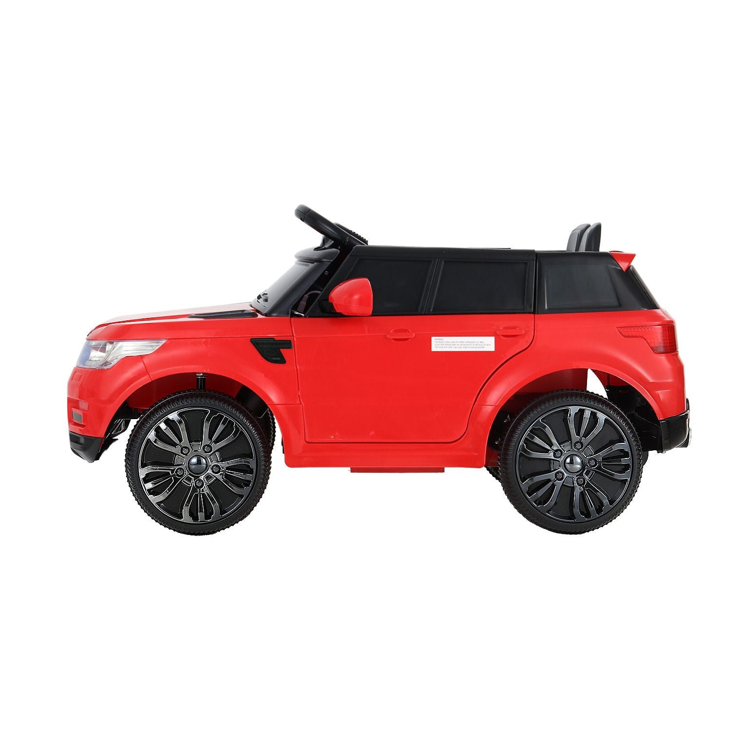 Kids Ride On Car 12V – Range Rover‑Inspired SUV with Remote Red