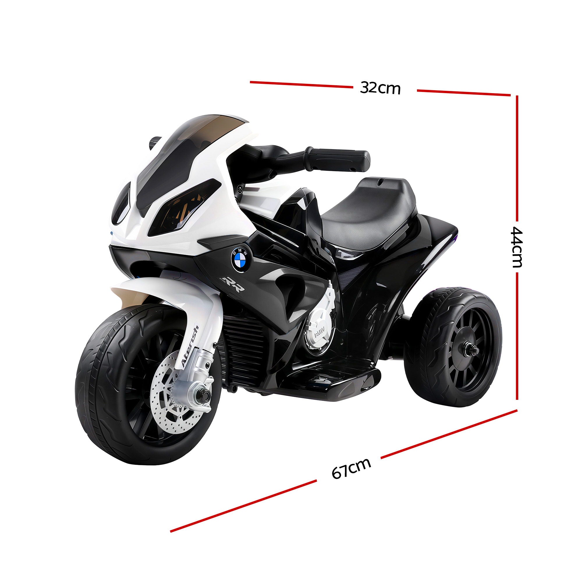 Kids BMW S1000RR Ride On Motorbike 6V Licensed Electric Bike Black