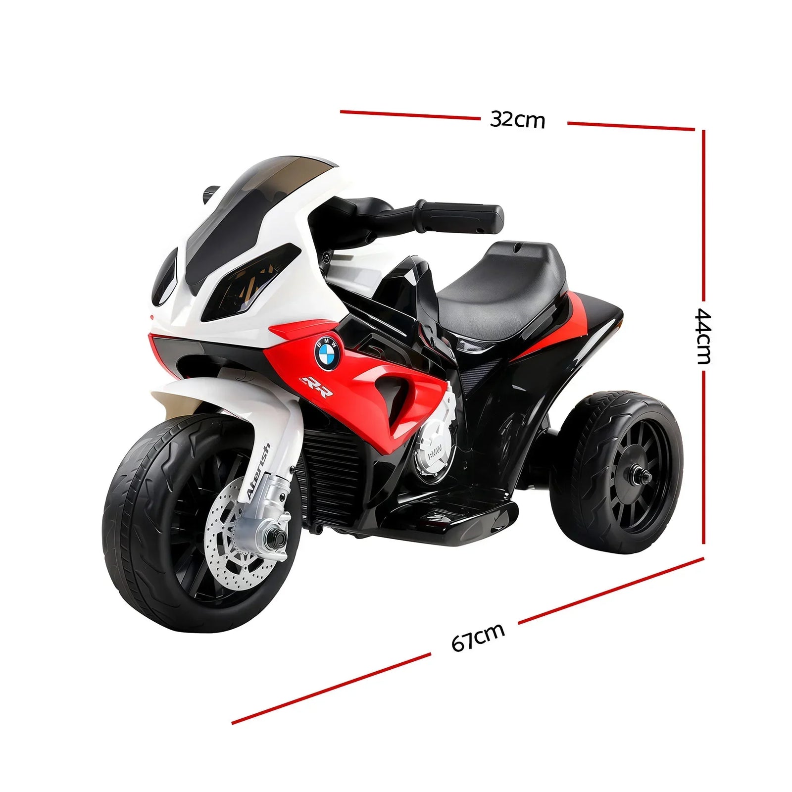 Kids BMW S1000RR Ride On Motorbike 6V Licensed Electric Bike Red