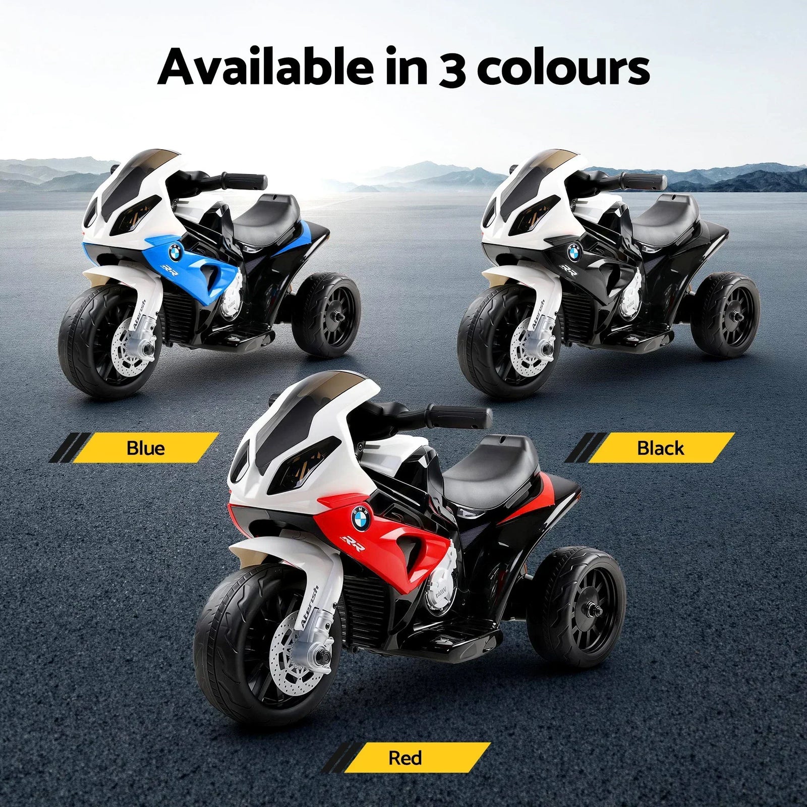 Kids BMW S1000RR Ride On Motorbike 6V Licensed Electric Bike Red