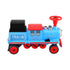 Rigo Kids Ride on Car Train 12V Electric Toy 2 Seaters Storage 87cm Blue
