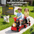 Rigo Kids Ride on Car Train 12V Electric Toy 2 Seater 136cm
