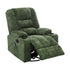Recliner Massage Chair with Heat, 8‑Point Massage & 165° Recline – Green