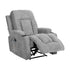 Recliner Heated Massage Armchair Grey