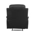 Recliner Heated Massage Armchair Lounge Sofa PU Leather Black