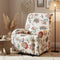 Stretch Kids Recliner Cover 4-Pieces Recliner Chair Slipcovers Printed Polyester