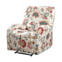 Stretch Kids Recliner Cover 4-Pieces Recliner Chair Slipcovers Printed Polyester