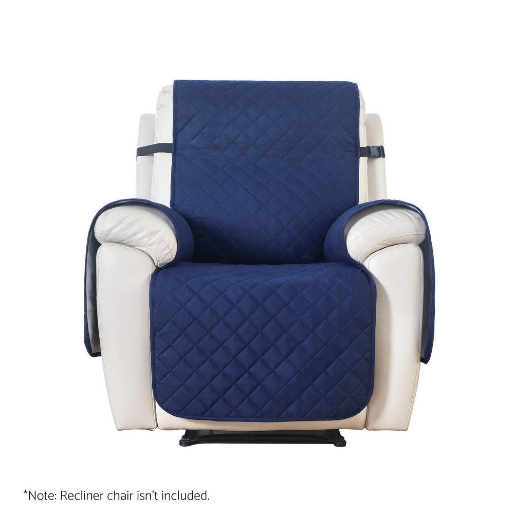 Recliner Chair Cover 100% Water Resistant Navy