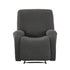 Recliner Chair Covers with Storage Side Pockets Grey Fabric