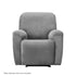 Recliner Chair Covers 1 Seater Velvet Grey