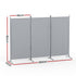 Artiss 3 Panel Room Divider Screen 260x180cm Fabric Grey