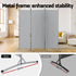 Artiss 3 Panel Room Divider Screen 260x180cm Fabric Grey