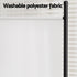 3 Panel Room Divider Screen 260x180cm Fabric White