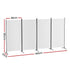 Artiss 4 Panel Room Divider Screen 345x180cm Fabric White