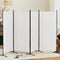 Artiss 4 Panel Room Divider Folding Privacy Screen White 345x180cm
