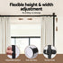 Room Divider Curtain Rod Extendable Black