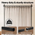 Room Divider Curtain Rod Extendable Black