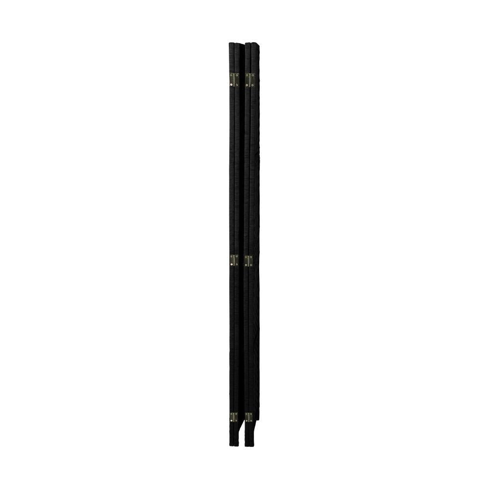 4 Panel Room Divider Privacy Screen Black