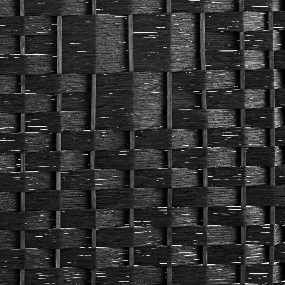4 Panel Room Divider Privacy Screen Black