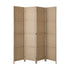 4 Panel Room Divider Privacy Screen Wood