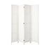 4 Panel Room Divider Privacy Screen White