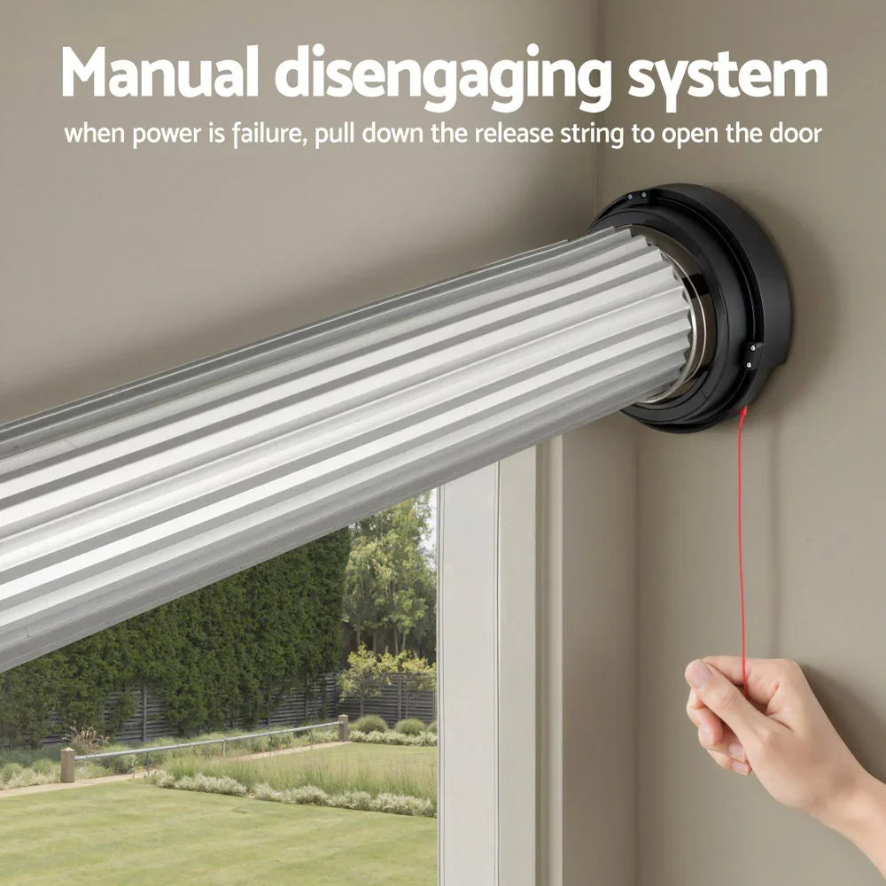 Garage Roller Door Opener 250N Motor Auto Safety Reverse 220V