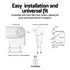 Garage Roller Door Opener 800N Motor Auto Safety Reverse 220V