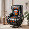 Artiss Heated Massage Lift Recliner Chair with 8 Points & Cup Holders – Black