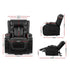 Artiss Heated Massage Lift Recliner Chair with 8 Points & Cup Holders – Black
