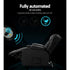 Artiss Heated Massage Lift Recliner Chair with 8 Points & Cup Holders – Black