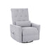 Artiss Electric Massage Recliner Chair with 270° Swivel & Heat, Grey