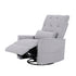 Artiss Electric Massage Recliner Chair with 270° Swivel & Heat, Grey