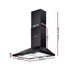 600mm Range Hood – Wall Mounted, Strong Suction, 3‑Speed, LED, Black
