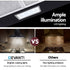 600mm Range Hood – Wall Mounted, Strong Suction, 3‑Speed, LED, Black